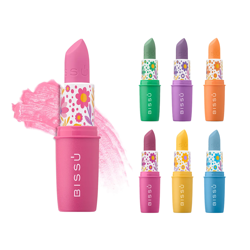 LABIAL MAGICO  6 COLORES MARCA BISSU