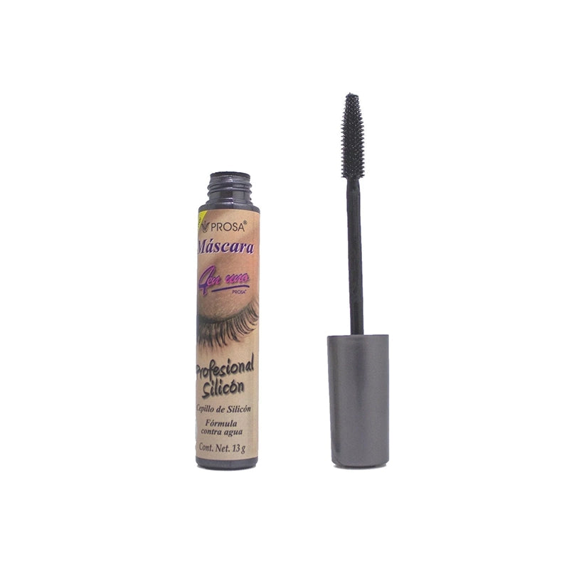 MASCARA (RIMEL) 4 EN 1 MAXI VOLUM. MARCA PROSA (TAPA GRIS CLARO Y OBSCURO)